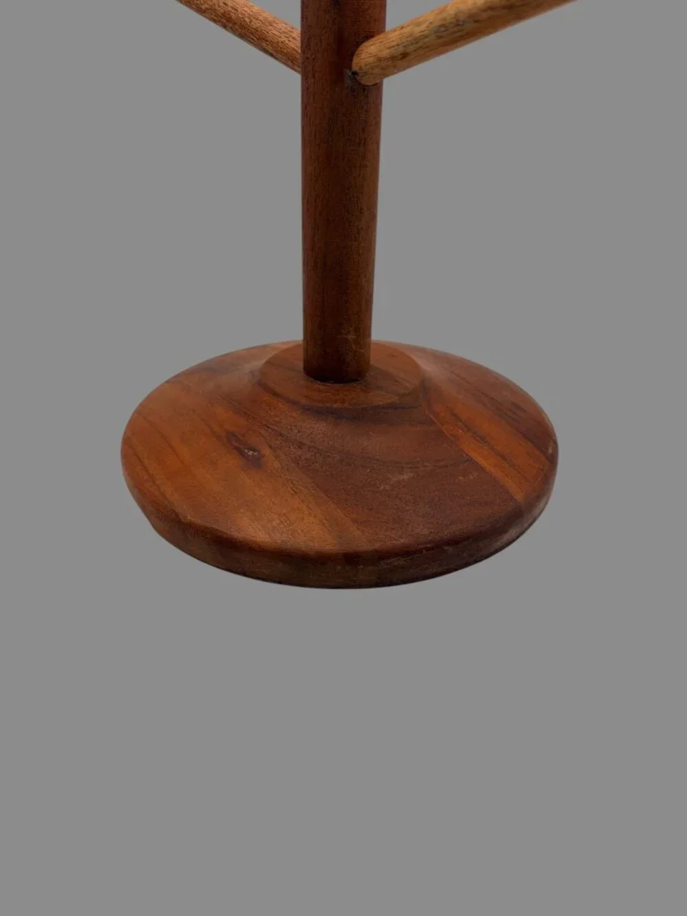 Hearth & Hand Magnolia Acacia Wood Mug Tree Rack Stand 6 Hooks Natural 15 Inches
